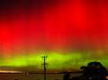 Learmonth resident Fon Ryan captured this spectacular image of the Aurora australis over Ballarat on Saturday, May 11, 2024. Picture by Fon Ryan